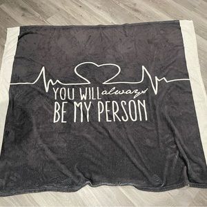 Greys Anatomy throw blanket